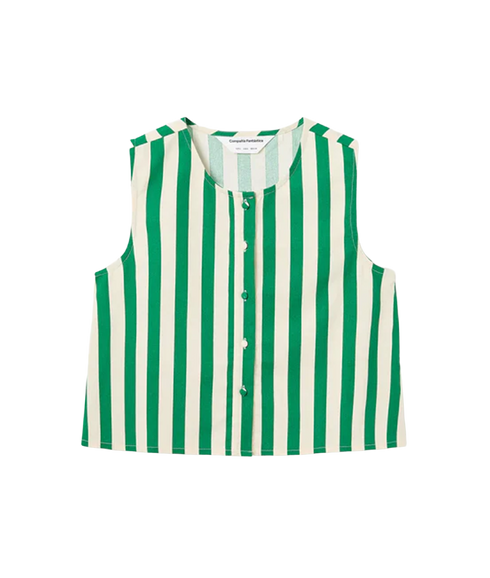 Top - Bamboo Green