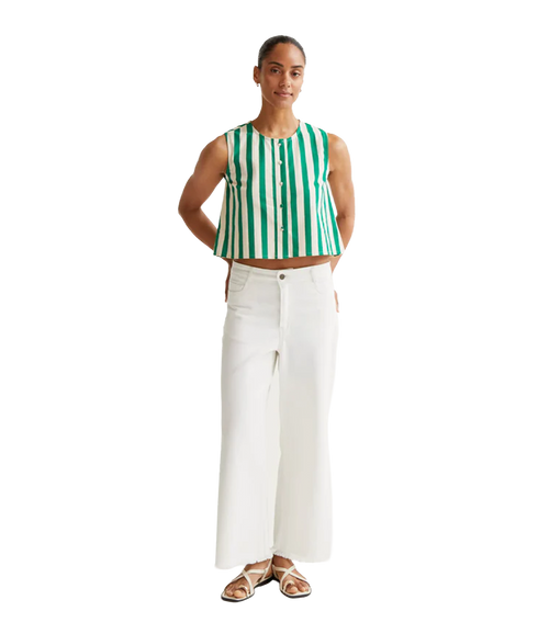 Top - Bamboo Green