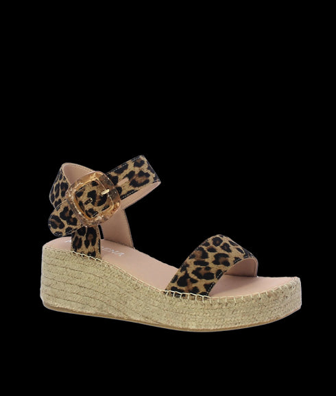 Anisa Leopard Espadrilles - Unico
