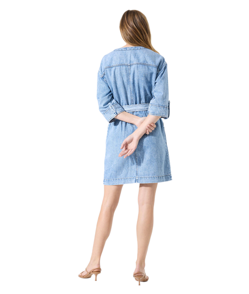 Denim Dress - Blue