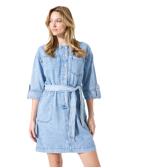 Denim Dress - Blue