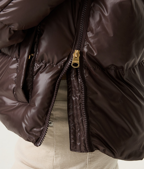 Puffer Jacket - Deep Cocoa