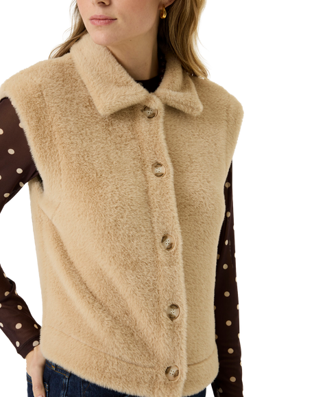 Colbert Gilet - Winter Camel