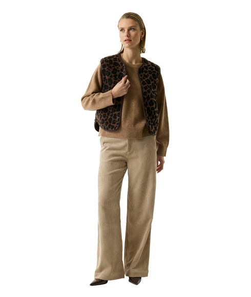 Borg Gilet - Hazel Bloom