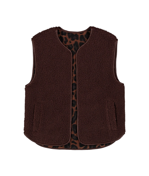 Borg Gilet - Hazel Bloom