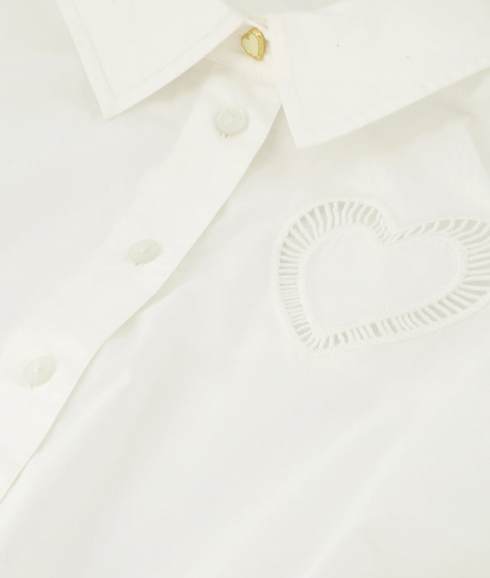 Flore Blouse - Crispy White