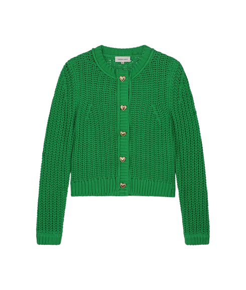 Sun Cardigan - Green Glimmer