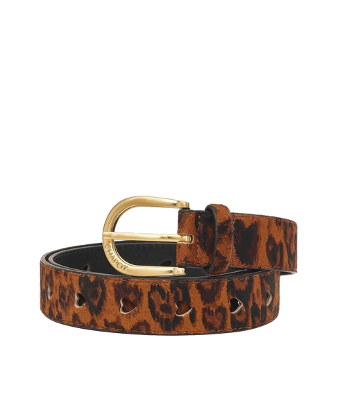 Hairy Belt - Burnt Sugar/Black