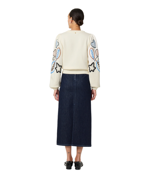 Vesper Pullover - Cream White
