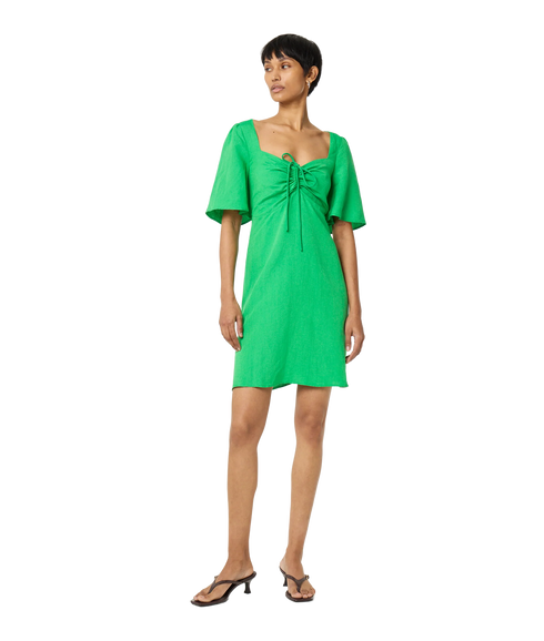 Tilda Short Dress - Green Glimmer