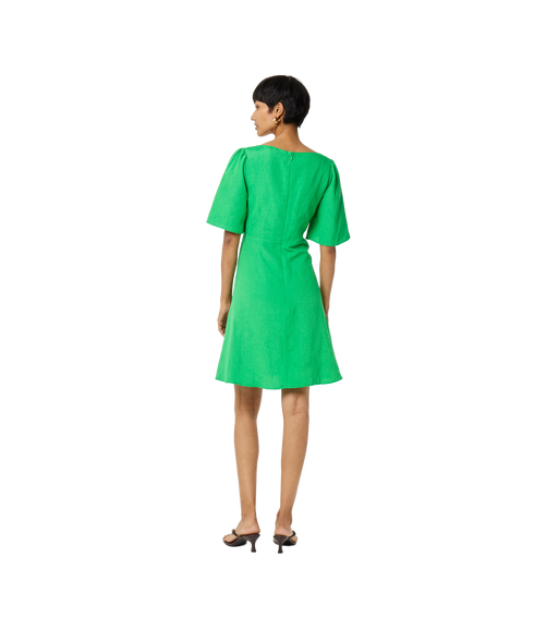 Tilda Short Dress - Green Glimmer