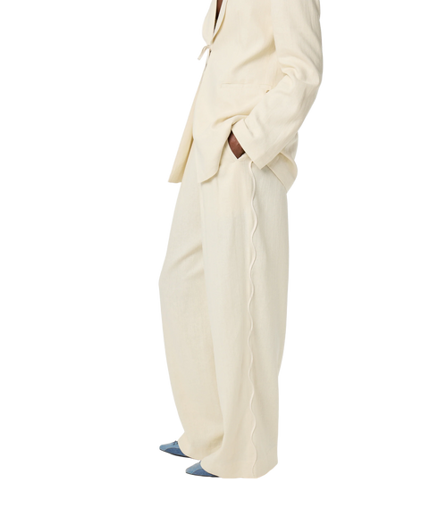Carlie Trousers - Warm White