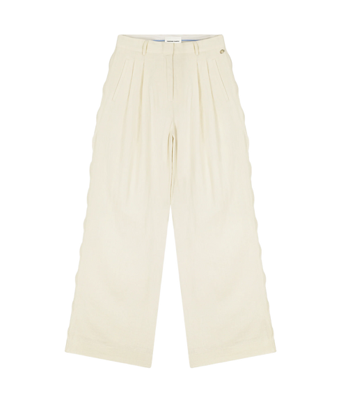 Carlie Trousers - Warm White