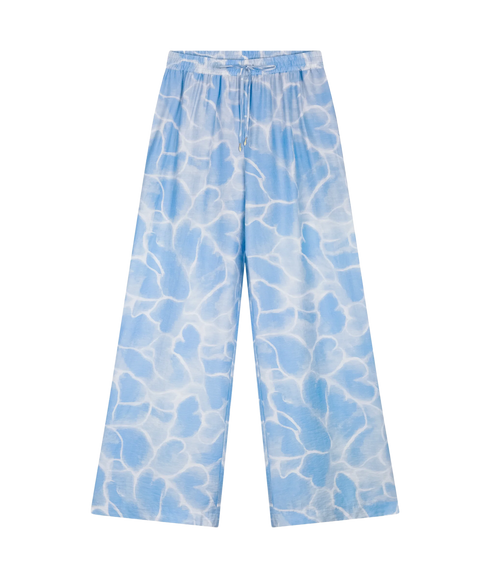 Brent Trousers - Light Blue/Crispy White