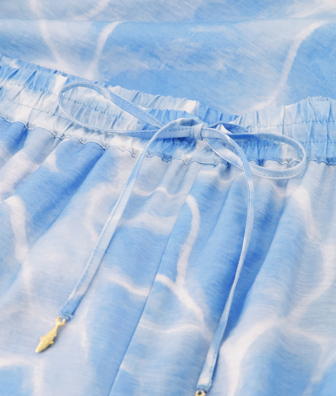 Brent Trousers - Light Blue/Crispy White