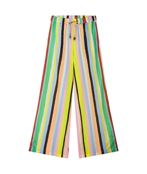 Praia Trousers - Light Blue/Navy