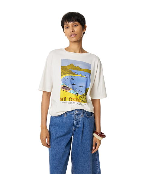 Steve T-shirt - Cosy White