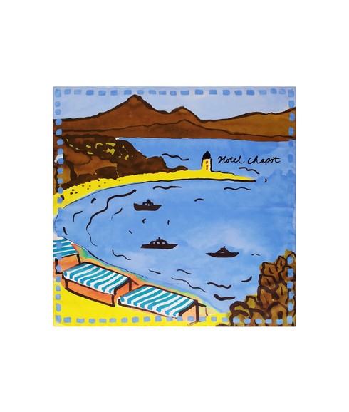 Chapot Postcard Scarf - Postcard Scarf