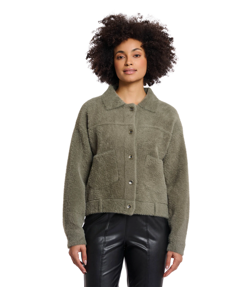 Boxy Bubbly Jacket - Green AsH