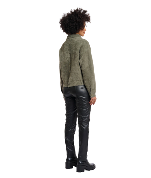 Boxy Bubbly Jacket - Green AsH
