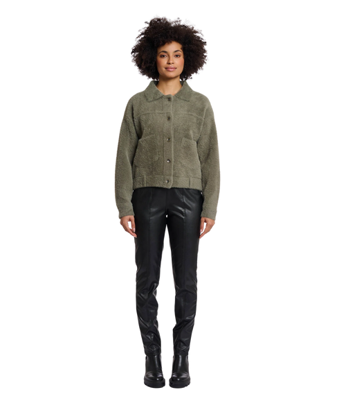 Boxy Bubbly Jacket - Green AsH