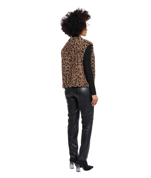 Short Waistcoat - Leopard