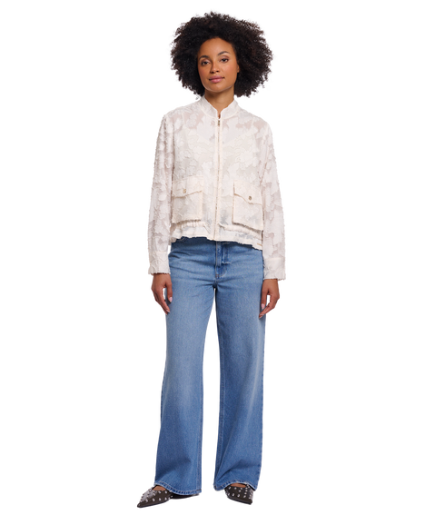 Zip Jacket - Snow White