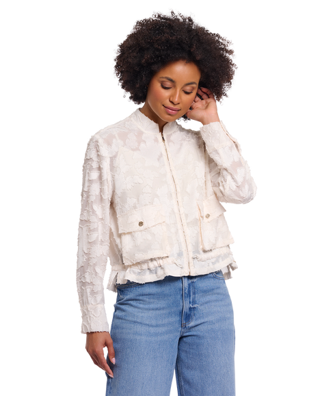Zip Jacket - Snow White