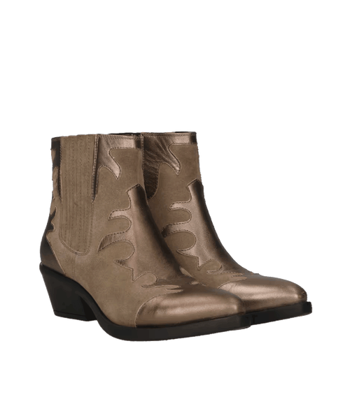 Tessy Western Boots - Brown