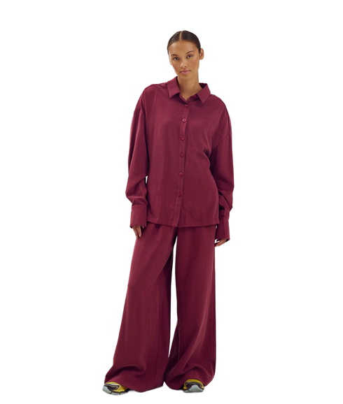 Meike Trousers - Rumba Red
