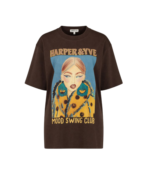 Moody SS T-Shirt - Hot Fudge