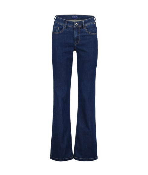 Colette High Rise Wide Leg Jean - Dark Blue