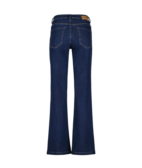 Colette High Rise Wide Leg Jean - Dark Blue