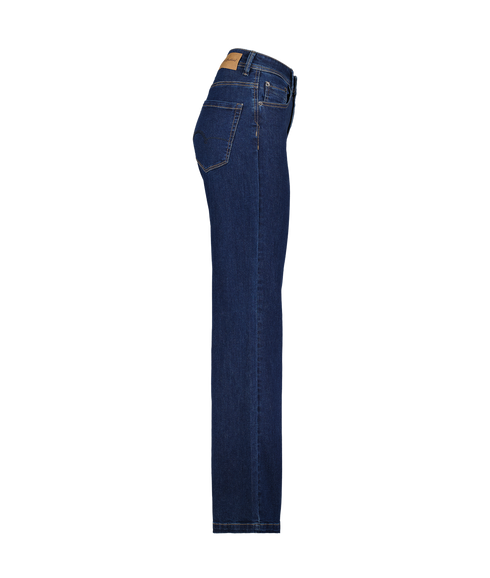 Colette High Rise Wide Leg Jean - Dark Blue