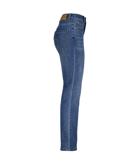 Kate Straight Leg Jean - Stone Used