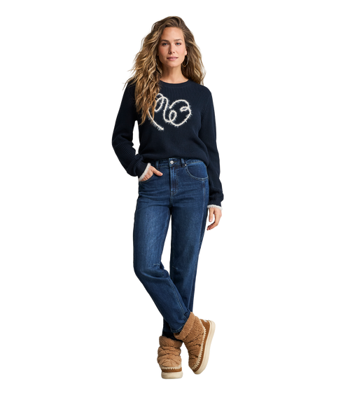 Caitlina Side Patch - Dark Stone