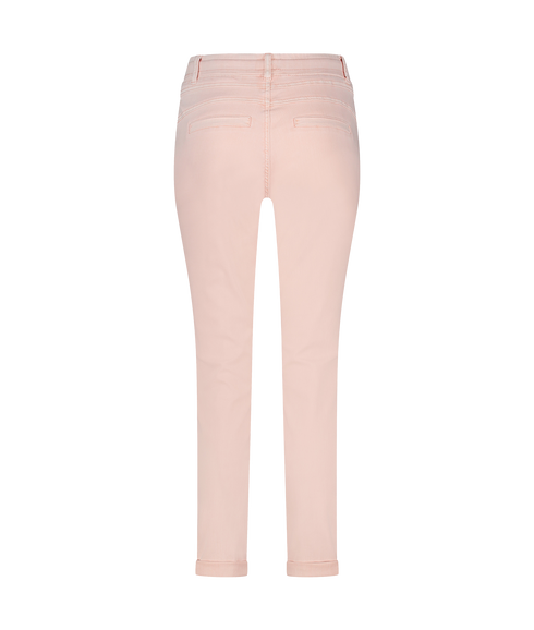 Tessy Crop Twill Trouser - Blush