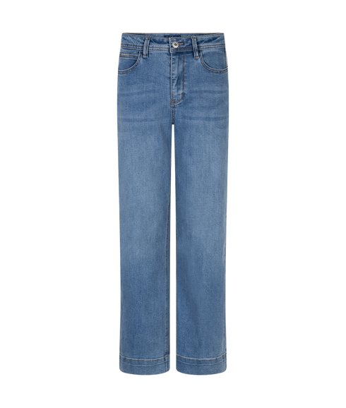 Conny Pressed Crease Jean - Mid Stone