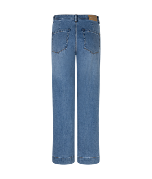 Conny Pressed Crease Jean - Mid Stone