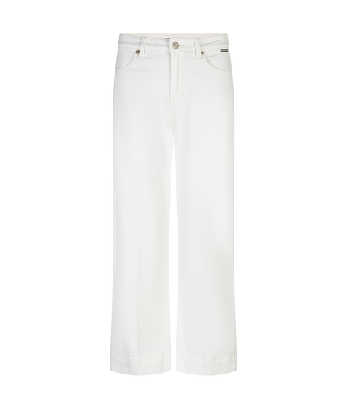 Conny Fancy Stitching Jean - Off White