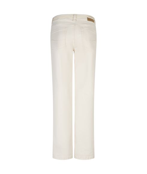 Colette Jeans And Belt - Ecru