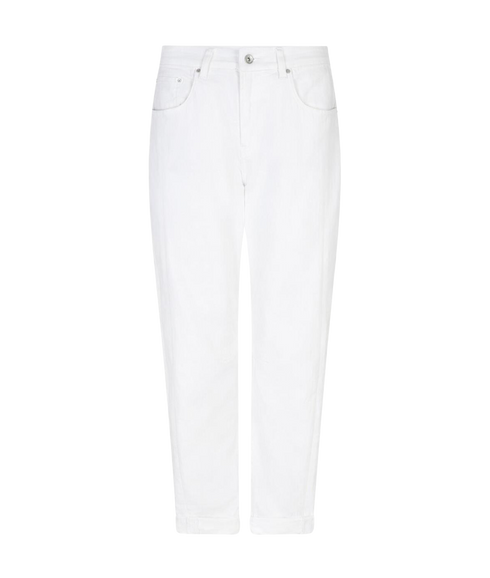 Caitlina Sidepatch Jean - White