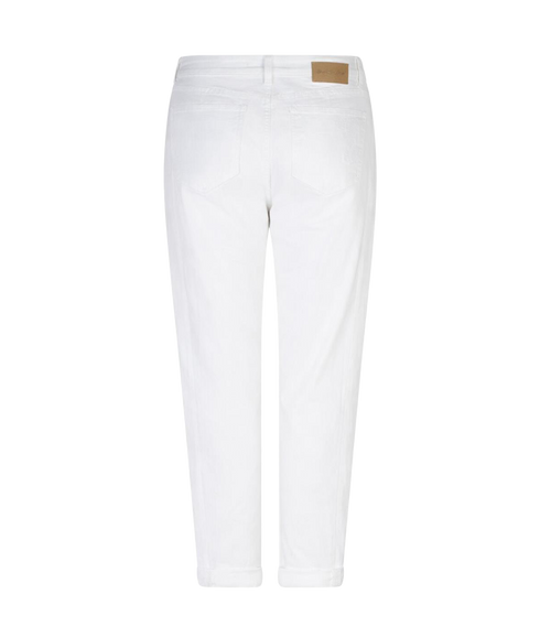 Caitlina Sidepatch Jean - White