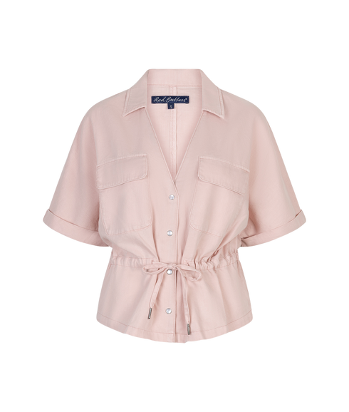Drew Drawstring Blouse - Blossom