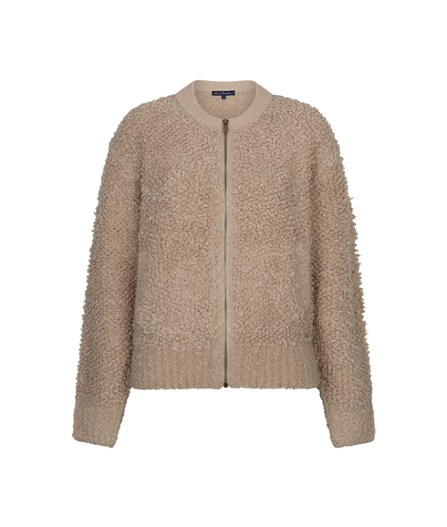 Bomber Knit - Latte