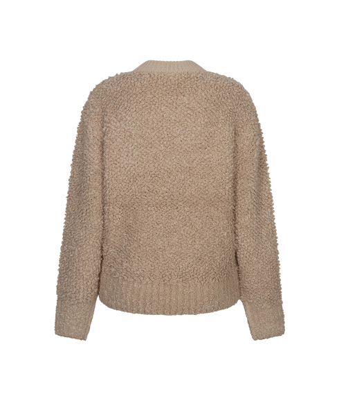 Bomber Knit - Latte