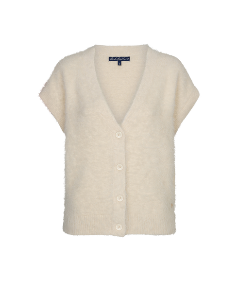 Sleeveless Fuzzy - Cream