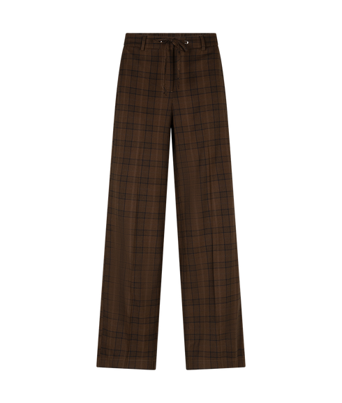 Claudette Multi Check - Brown/Blue
