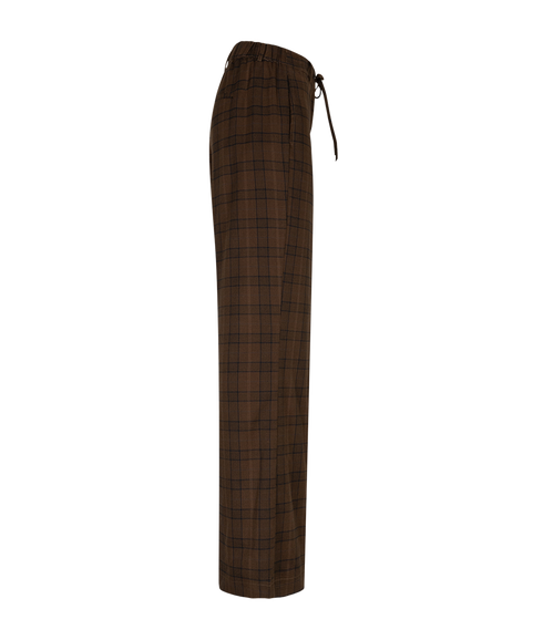 Claudette Multi Check - Brown/Blue