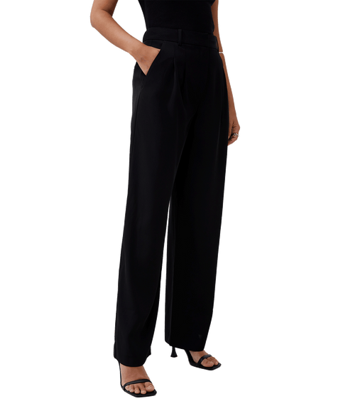 Harrie Tailored Trousers - Black